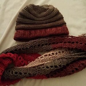 Hat and scarf set